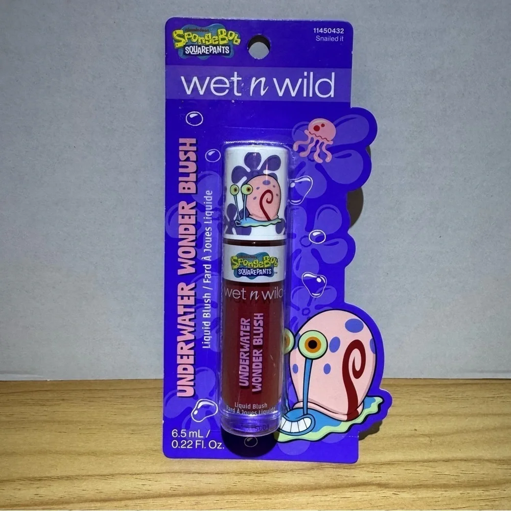 Wet N Wild SpongeBob Underwater Wonder Liquid Blush - Snailed It